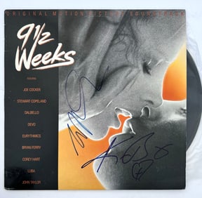 Signed Kim Basinger 9.5 Weeks LP