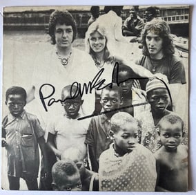 Signed Paul McCartney Album Sleeve