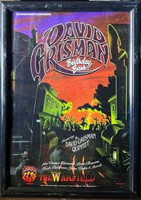 Bill Grahm Presents Concert Poster, David Grisman