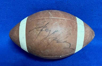 George Halas Signed Football