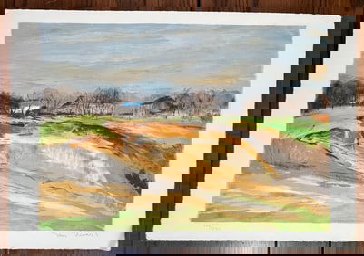 A Color Landscape by Jacques Thevenet