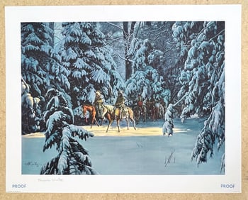 Cheyenne Winter by Mort Kunstler