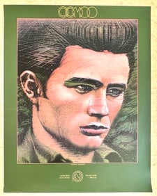 James Dean Poster by Octabio Ocampo
