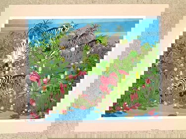 Zebras Viewpoint by Russ Elliot