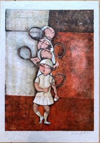 Tennis X/C by Graciela Rodo Boulanger