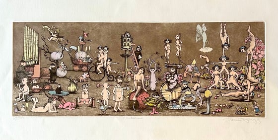 Nocturne 69/300 by Charles Bragg