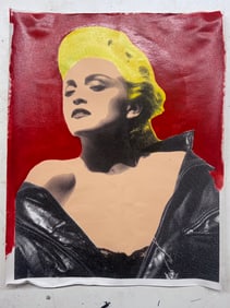 Madonna True Blue – Red by Steve Kaufman