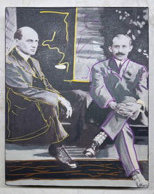 The Wright Brothers by Steve Kaufman