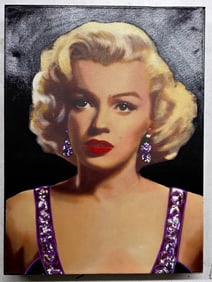 Doe Eyed Marilyn Monroe by Steve Kaufman