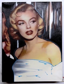 Marilyn, Where's My President by Steve Kaufman