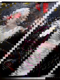 Marilyn Monroe Tie Shopping by Steve Kaufman