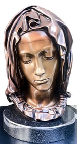 The Pieta Virgin Mary Bust by Michelangelo