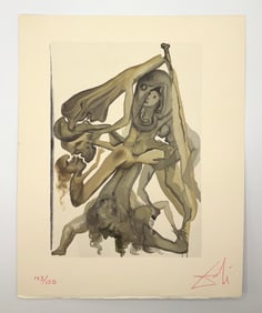 Divine Comedy Inferno Canto 4 by Salvador Dali