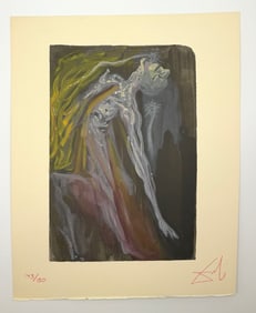 Divine Comedy Inferno Canto 9 by Salvador Dali