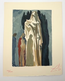 Divine Comedy Inferno Canto 10 by Salvador Dali