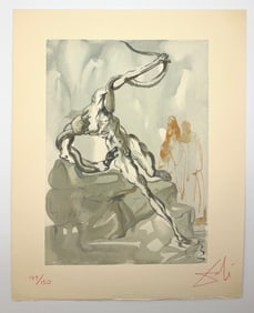 Divine Comedy Inferno Canto 24 by Salvador Dali