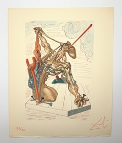 Divine Comedy Inferno Canto 29 by Salvador Dali