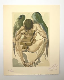 Divine Comedy Purgatory Canto 1 by Salvador Dali