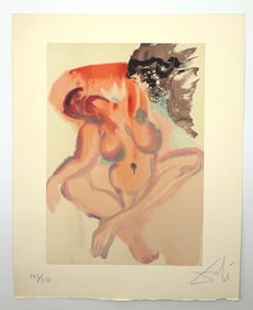 Divine Comedy Purgatory Canto 3 by Salvador Dali