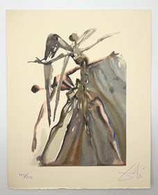 Divine Comedy Purgatory Canto 4 by Salvador Dali