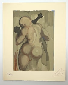 Divine Comedy Purgatory Canto 6 by Salvador Dali