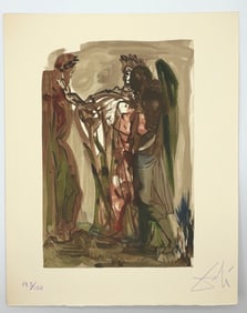 Divine Comedy Purgatory Canto 11 by Salvador Dali