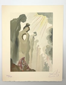 Divine Comedy Purgatory Canto 13 by Salvador Dali