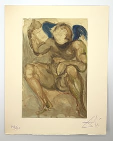 Divine Comedy Purgatory Canto 15 by Salvador Dali