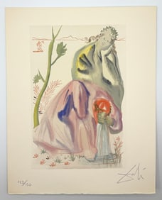 Divine Comedy Purgatory Canto 21 by Salvador Dali