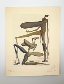 Divine Comedy Purgatory Canto 22 by Salvador Dali