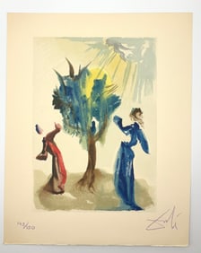 Divine Comedy Purgatory Canto 24 by Salvador Dali