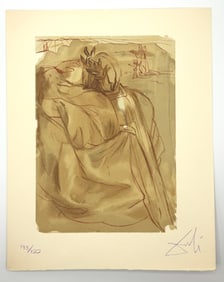 Divine Comedy Purgatory Canto 30 by Salvador Dali