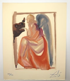 Divine Comedy Paradise Canto 6 by Salvador Dali