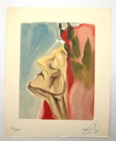 Divine Comedy Paradise Canto 7 by Salvador Dali