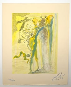 Divine Comedy Paradise Canto 12 by Salvador Dali