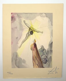 Divine Comedy Paradise Canto 14 by Salvador Dali