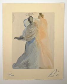 Divine Comedy Paradise Canto 18 by Salvador Dali