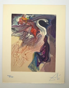 Divine Comedy Paradise Canto 19 by Salvador Dali