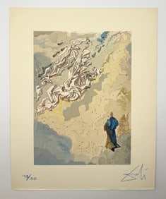 Divine Comedy Paradise Canto 20 by Salvador Dali