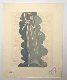 Divine Comedy Paradise Canto 22 by Salvador Dali