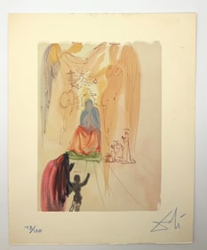 Divine Comedy Paradise Canto 23 by Salvador Dali