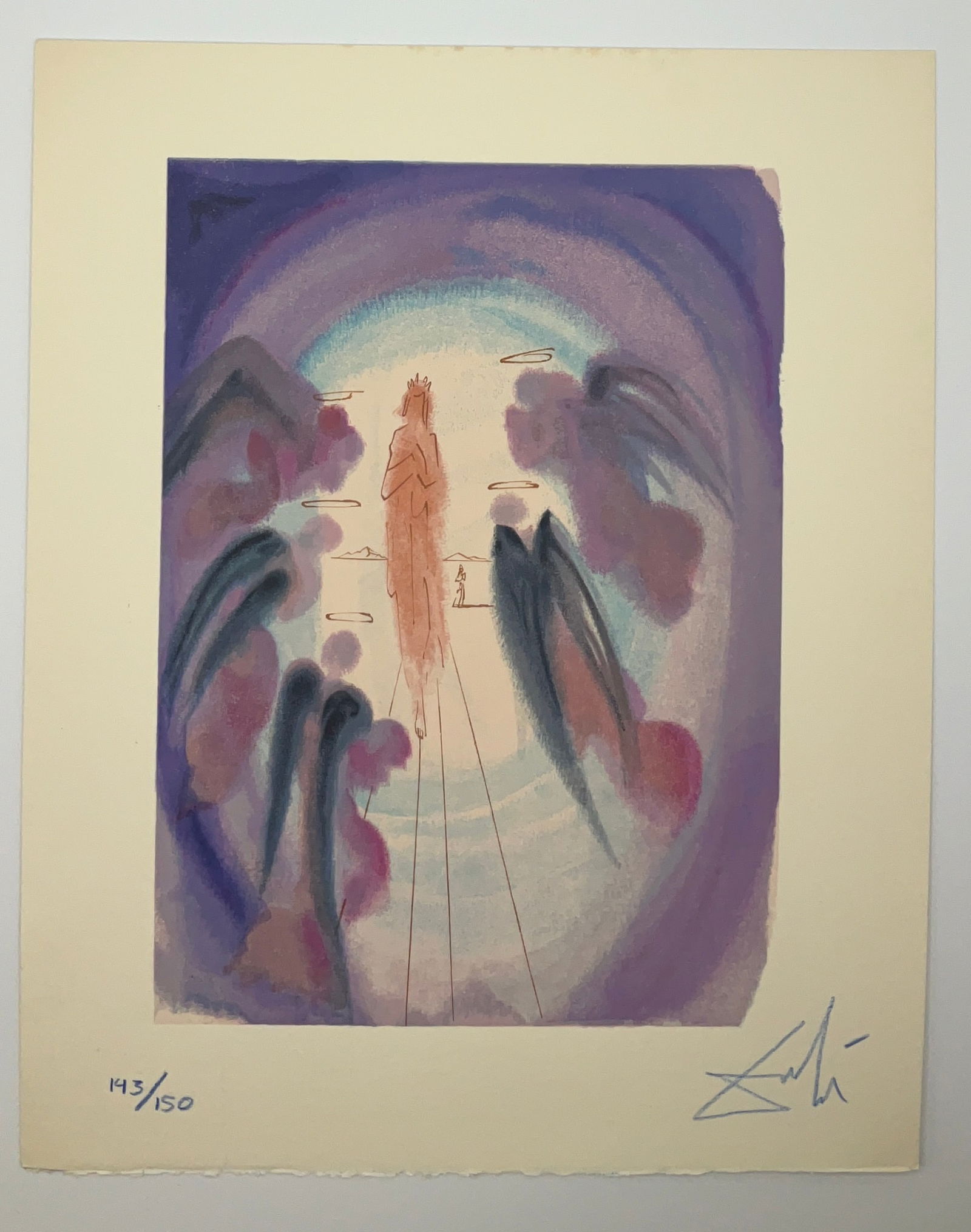 Divine Comedy Paradise Canto 24 by Salvador Dali (1 of 1)