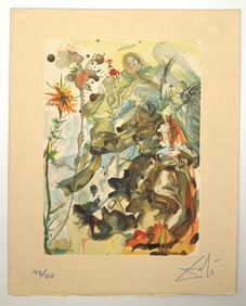 Divine Comedy Paradise Canto 25 by Salvador Dali