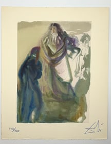 Divine Comedy Paradise Canto 28 by Salvador Dali