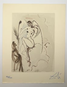 Divine Comedy Paradise Canto 31 by Salvador Dali