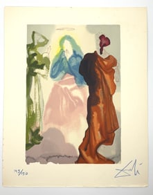 Divine Comedy Paradise Canto 33 by Salvador Dali
