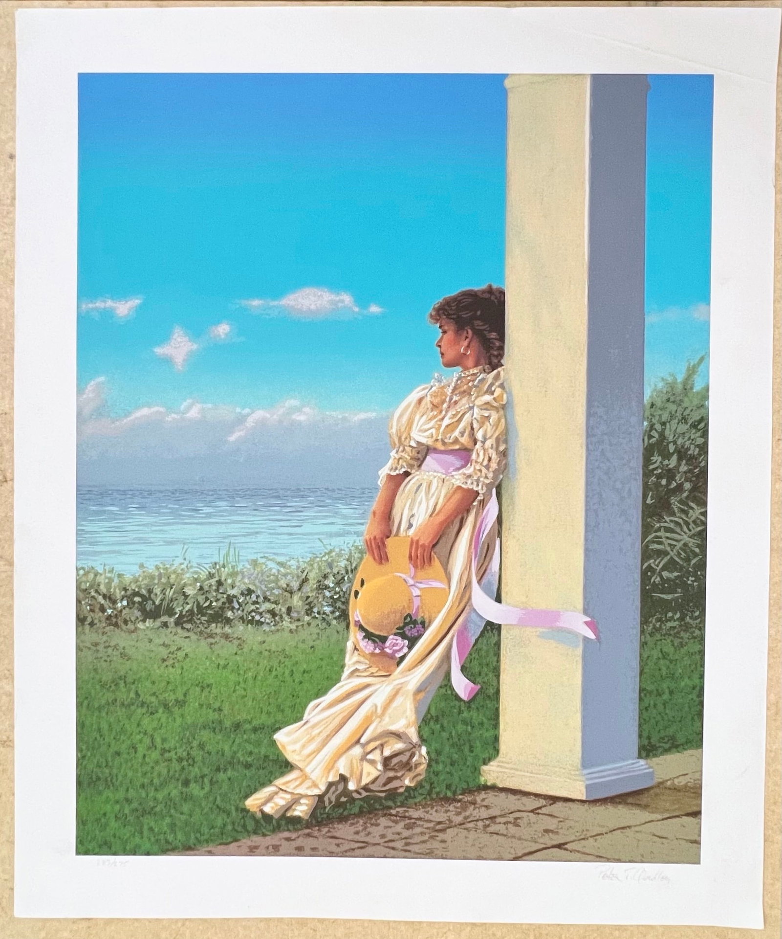 Twilight by Peter Quidly: Twilight by Peter QuidlyThis is a limited edition lithograph numbered 233/275. Measures 29.5 x 24.5 in.