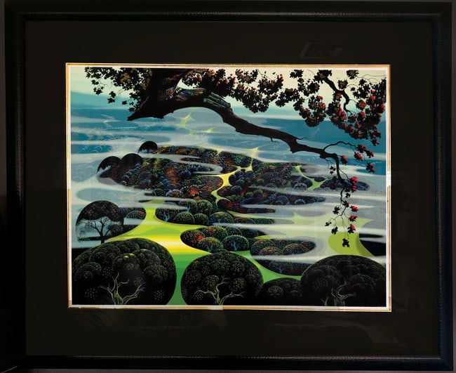 Mystic Mountain by Eyvind Earle (1 of 3)