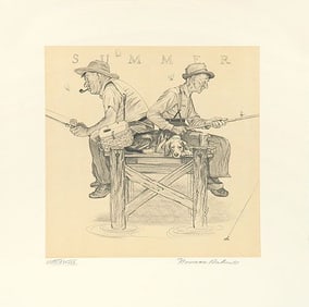 Norman Rockwell: "Summer" from the Four Seasons Suite
