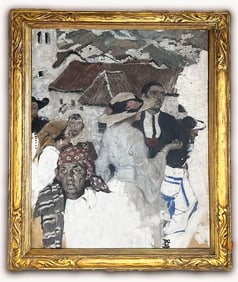 original Oil painting by Dean Cornwall